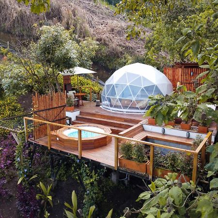 Nazca Glamping Hotel Villamaria ภายนอก รูปภาพ